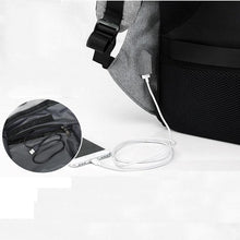 Load image into Gallery viewer, USB Charging Anti Theft Backpack Men Travel Backpack