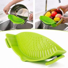 Load image into Gallery viewer, Silicone Pot Strainer - Clip-On Strainer