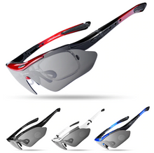 Load image into Gallery viewer, UNISEX POLARIZED CYCLING SUNGLASSES - 5 LENS