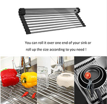 Load image into Gallery viewer, ROLL UP SINK DRYING RACK