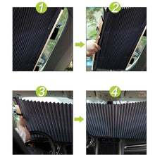 Load image into Gallery viewer, Auto truck automatic retractable windshield awning