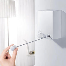 Load image into Gallery viewer, Telescopic Stainless String Invisible Clothesline