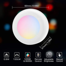 Load image into Gallery viewer, Colour-changing Remote-Controlled LED Wireless