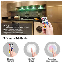 Load image into Gallery viewer, Colour-changing Remote-Controlled LED Wireless