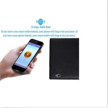 Load image into Gallery viewer, Genuine Leather High Quality Anti Lost Intelligent Bluetooth Purse