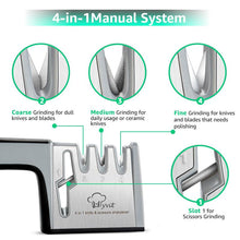 Load image into Gallery viewer, 4 in 1 Diamond Coated&Fine Ceramic Rod Knife Shears
