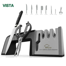 Load image into Gallery viewer, 4 in 1 Diamond Coated&Fine Ceramic Rod Knife Shears