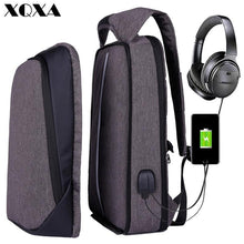 Load image into Gallery viewer, Adjustable Unisex USB Charging Anti Theft Backpack