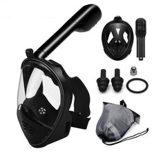 Load image into Gallery viewer, Full Face Snorkel Mask