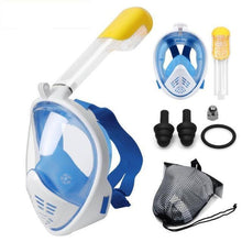 Load image into Gallery viewer, Full Face Snorkel Mask
