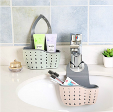 Load image into Gallery viewer, Sink Double Drain Bag Kitchen Gadgets Storage Basket
