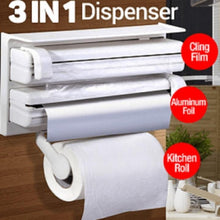 Load image into Gallery viewer, Three-way Roll Holder and Dispenser
