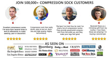 Load image into Gallery viewer, Unisex Sports Compression Socks 5-Pack + 1 Free Sock
