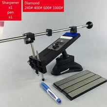 Load image into Gallery viewer, Ruixin Pro II Professional Knife Sharpener chef Knife Sharpening System Pencil Apex edge Sharpener 4 whetstone stones bars
