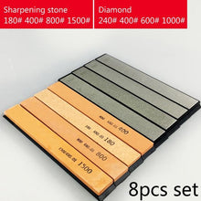 Load image into Gallery viewer, Ruixin Pro II Professional Knife Sharpener chef Knife Sharpening System Pencil Apex edge Sharpener 4 whetstone stones bars
