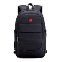 Load image into Gallery viewer, Men's External USB Charging Backpack &amp; Headphone Plug - Anti Theft - Large Laptop Bag
