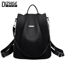 Load image into Gallery viewer, Women's Anti-theft Oxford Backpack - Water Resistant
