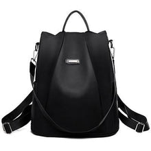 Load image into Gallery viewer, Women's Anti-theft Oxford Backpack - Water Resistant
