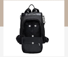 Load image into Gallery viewer, Women's Anti-theft Oxford Backpack - Water Resistant
