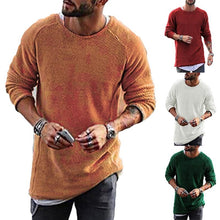 Load image into Gallery viewer, Stylish Sweaters Knitted Long Sleeve Tops Pullovers Hiphop Men's Sweater Solid Loose Fit Autumn Men Casual Clothes Hombre
