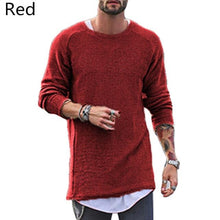 Load image into Gallery viewer, Stylish Sweaters Knitted Long Sleeve Tops Pullovers Hiphop Men's Sweater Solid Loose Fit Autumn Men Casual Clothes Hombre
