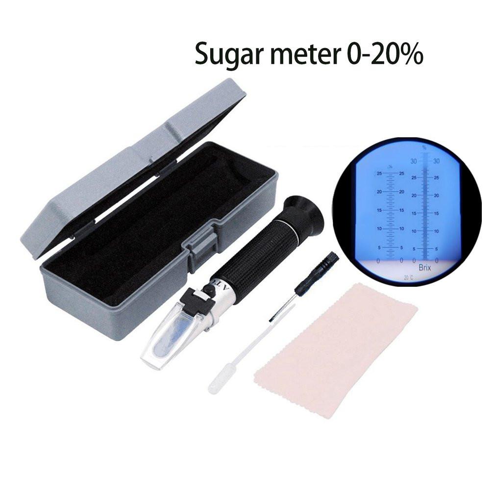 0-32% Handheld Refractometer Sugar Meter Fruit Saccharimeter Measuremen Tool