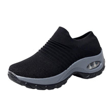 Load image into Gallery viewer, Mesh Shoes Thick Bottom Platform Shoes Air Cushion Women's Shoes Rocking Shoes
